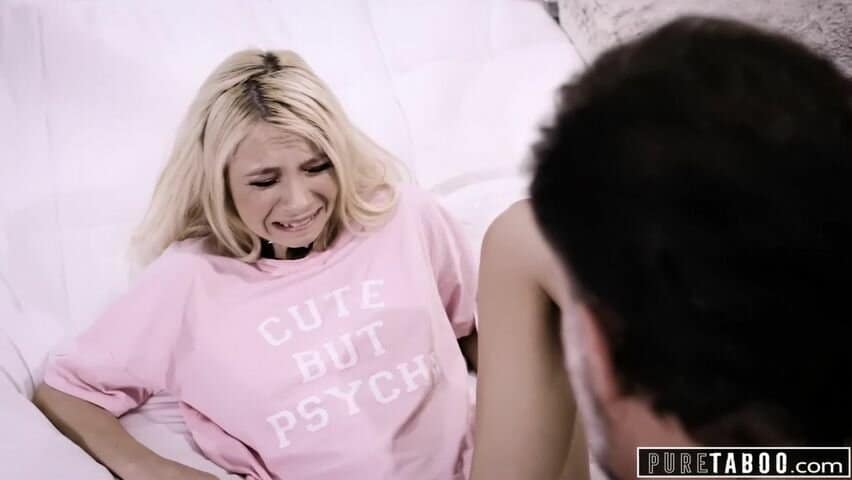 PURE TABOO Angry Dad Spanks and Creampies his Bratty Daughter