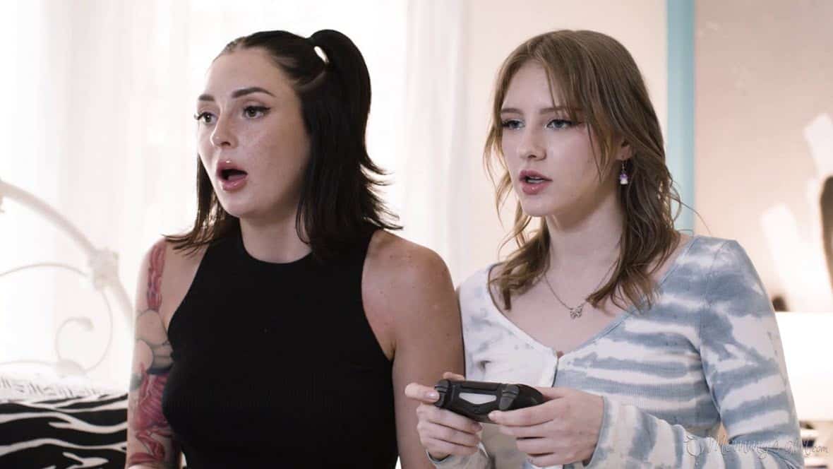 MommysGirl – Bridgette B Melody Marks And Charlotte Sins Stepmom’s Mind Games