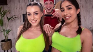 FitnessRooms – Josephine Jackson And Ale Danger Sporty big tits babes threesome
