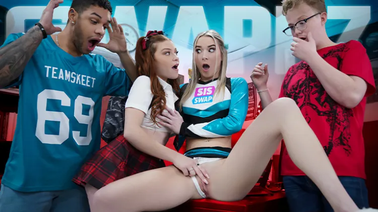 SisSwap – Katerina Deville And Thea Summers The Schoolgirl and the Cheerleader: A Stepsister Swap